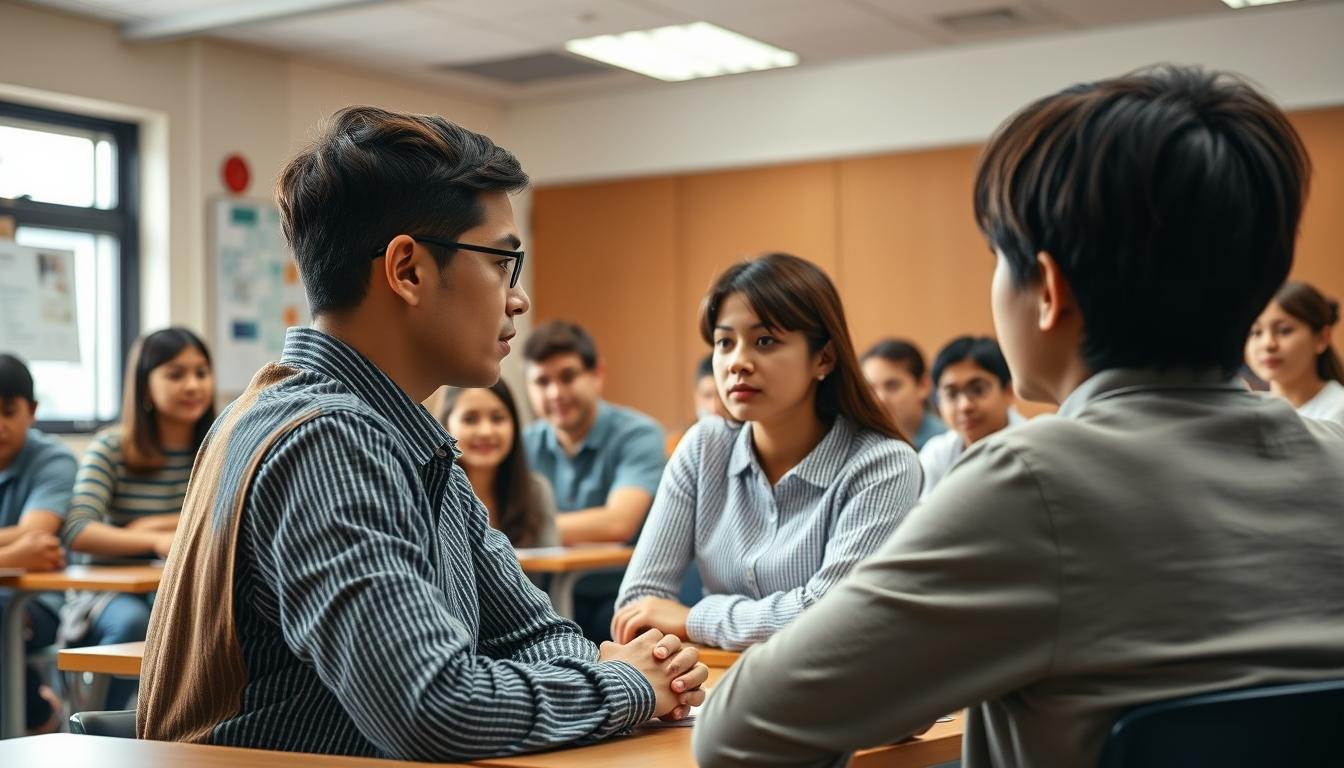 Student using online courses for flexible education